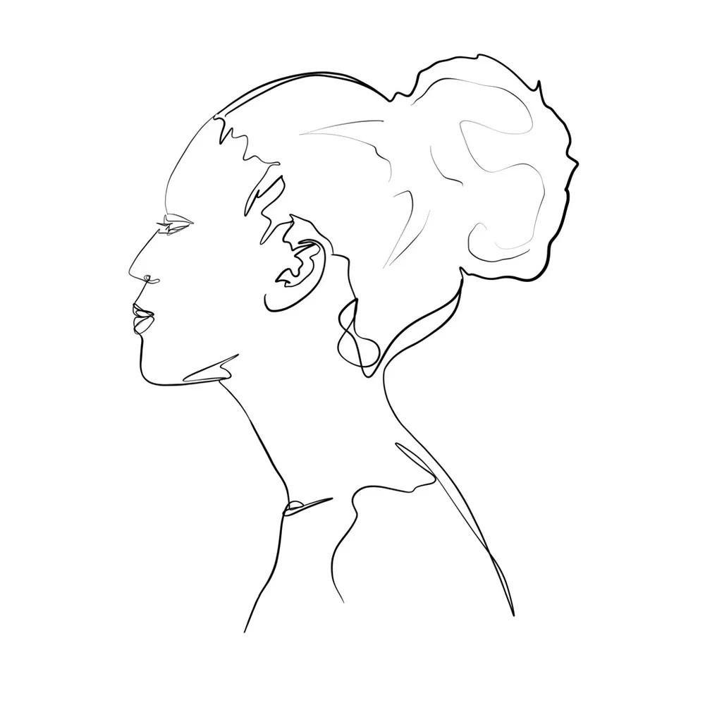 Custom Line Portrait - Picture 2 of 5